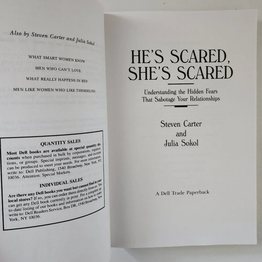 He's Scared She's Scared by Steven Carter & Julia Sokol